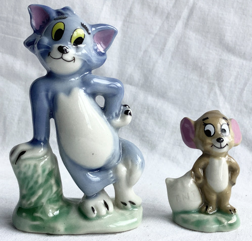 Wade Tom and Jerry Figurine set in original Box